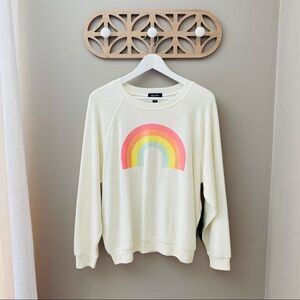 Wildfox After The Rain Sommers Sweatshirt Sz Small